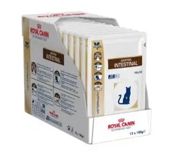 Royal Canin Feline Intestinal Moder Calorie Pouch Caja 12x85 gr