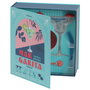 Cook Concept Caja-Libro 10 Piezas Margarita, Colección Dolce Vita, Cristal Máquina - Vidrio