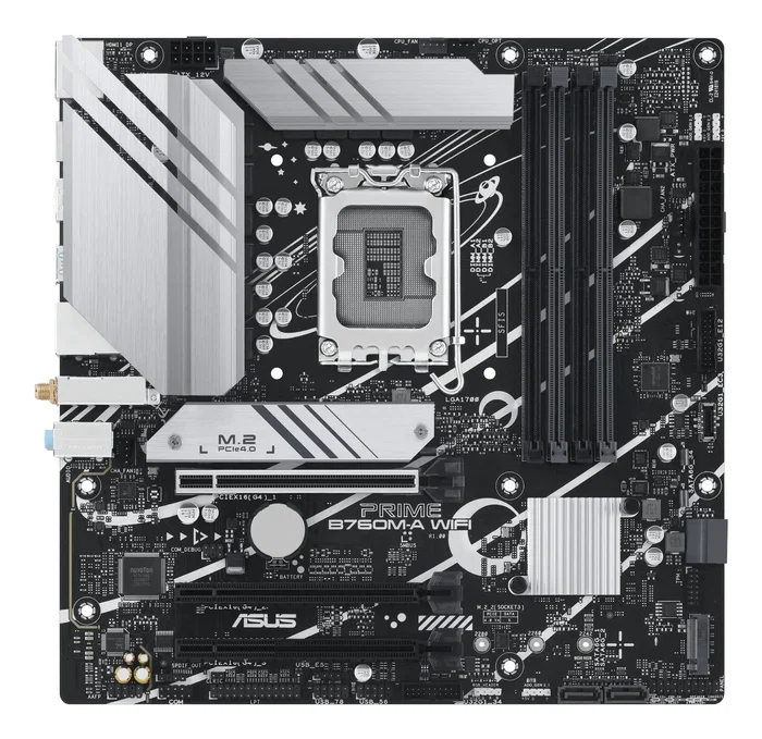ASUS PRIME B760M-A WIFI DDR5 Micro ATX Intel B760 LGA 1700