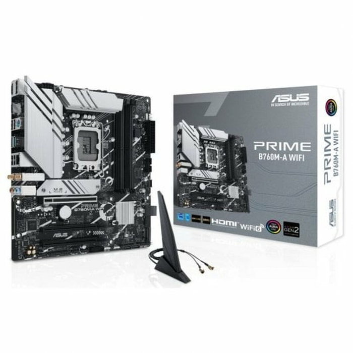 ASUS PRIME B760M-A WIFI DDR5 Micro ATX Intel B760 LGA 1700