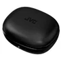 JVC HA-EC25T Auriculares True Wireless Deportivos Bluetooth 5.1 con Gancho, Autonomía 30h, Resistencia Agua IPX5, Control Táctil, Negro