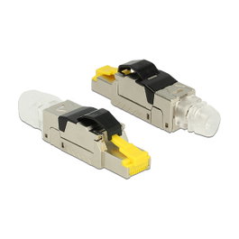 DeLOCK 86485 Conector RJ45 Cat.8.1 Metal para configuración de campo