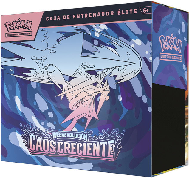 POKEMON JUEGO DE CARTAS Estuche de Entrenador Élite Caos Creciente