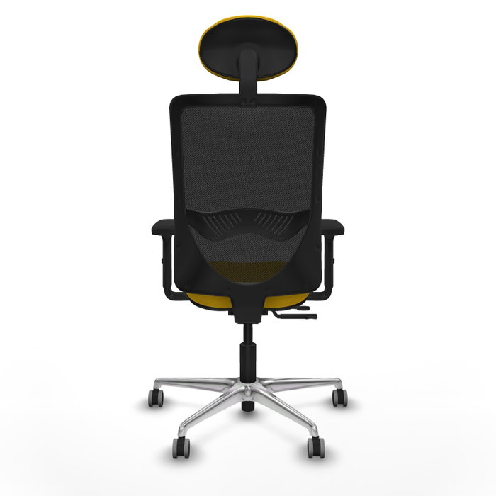 PIQUERAS Y CRESPO Silla de oficina Zulema Amarillo y Negro PIQUERAS Y CRESPO Silla de oficina Zulema Amarillo y Negro