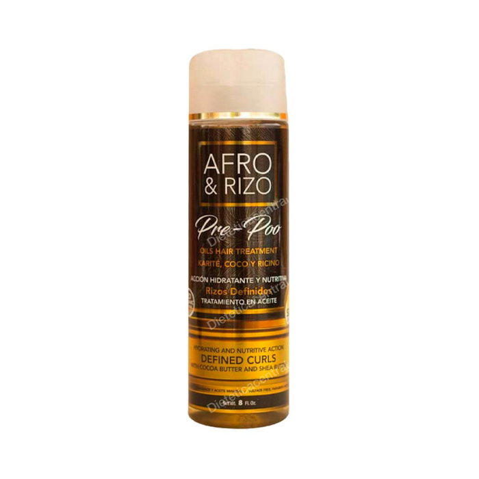 Afro And Rizo Afro & Rizo Pre-Poo 8oz Afro And Rizo Afro & Rizo Pre-Poo 8oz