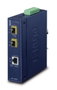 Planet IGT-1205AT Convertidor de medios Industrial 10/100/1000T a 2 puertos SFP