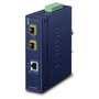 Planet IGT-1205AT Convertidor de medios Industrial 10/100/1000T a 2 puertos SFP