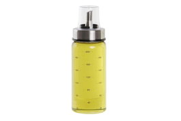 DKD Home Decor Aceitera y Vinagrera de Borosilicato e Inox de 200 ml