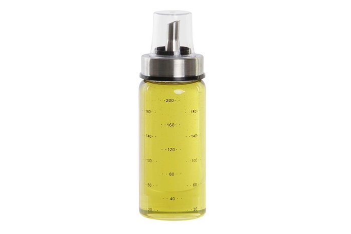 DKD Home Decor Aceitera y Vinagrera de Borosilicato e Inox de 200 ml DKD Home Decor Aceitera y Vinagrera de Borosilicato e Inox de 200 ml