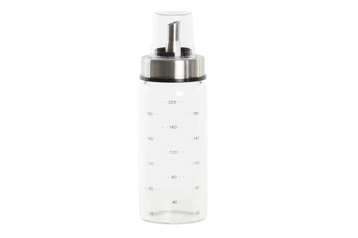 DKD Home Decor Aceitera y Vinagrera de Borosilicato e Inox de 200 ml DKD Home Decor Aceitera y Vinagrera de Borosilicato e Inox de 200 ml