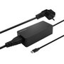 Aisens Cargador 65W PD3.0 con USB-C y Cable 1.8m Negro