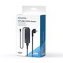 Aisens Cargador 65W PD3.0 con USB-C y Cable 1.8m Negro