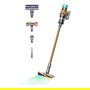 Dyson V12 Detect Slim Absolute Aspiradora escoba 2 en 1 Oro Secar HEPA Ciclónico Montaje de pared