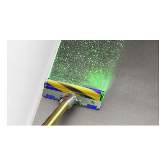 Dyson V12 Detect Slim Absolute Aspiradora escoba 2 en 1 Oro Secar HEPA Ciclónico Montaje de pared