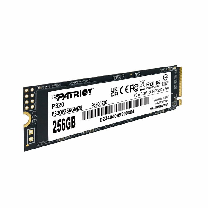 Patriot P320 256GB M.2 NVMe PCIe 3.0 Patriot P320 256GB M.2 NVMe PCIe 3.0