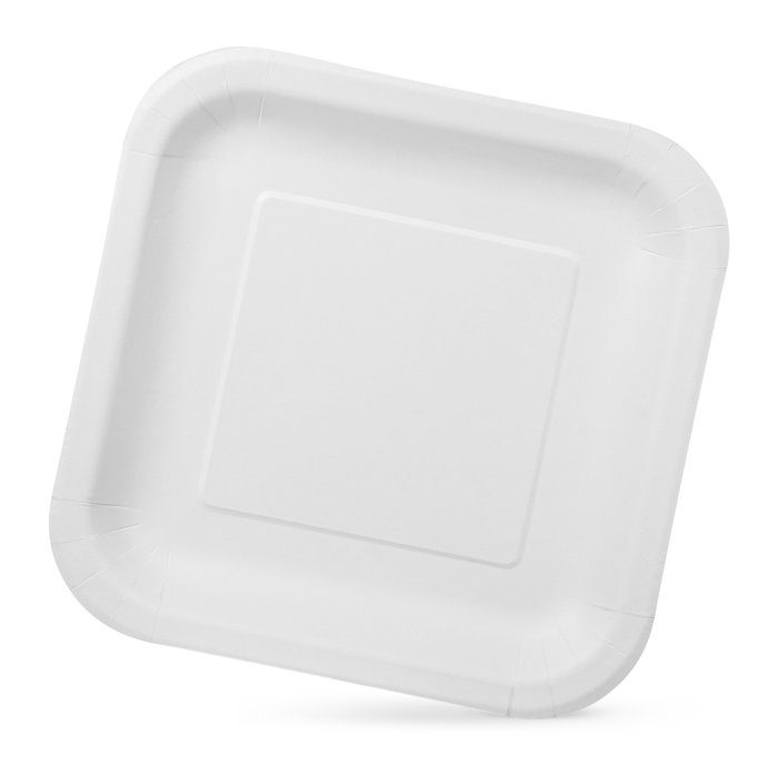 Algon Set 12 Platos Cuadrados para Soja 26 cm (36 Unidades)