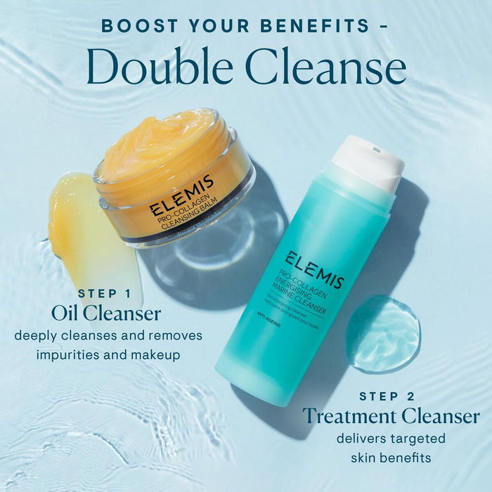 Elemis PRO-COLLAGEN Energising Marine Cleanser - Limpiador Facial Energizante de 50 ml con Colágeno, Minerales y Ácidos para Piel Renovada Elemis PRO-COLLAGEN Energising Marine Cleanser - Limpiador Facial Energizante de 50 ml con Colágeno, Minerales y Ácidos para Piel Renovada