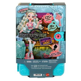 Mattel Muñeca Monster High Skulltimate Secrets Series 7 Lagoona Blue con más de 19 sorpresas