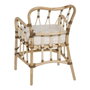 Ixia Sillón Natural de Ratán para Salón