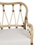 Ixia Sillón Natural de Ratán para Salón