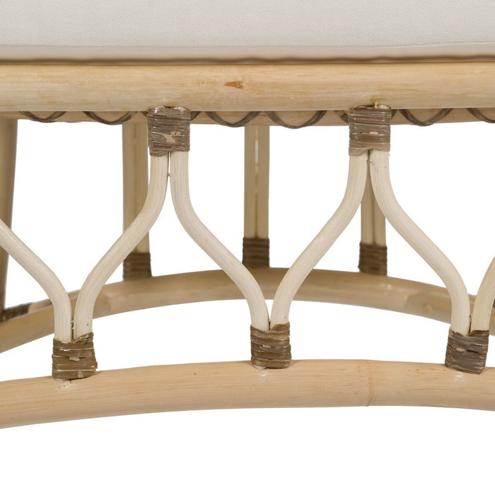 Ixia Sillón Natural de Ratán para Salón