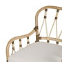 Ixia Sillón Natural de Ratán para Salón