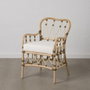 Ixia Sillón Natural de Ratán para Salón