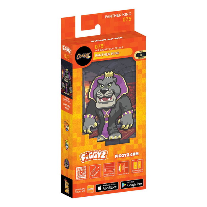 FiGGYZ Panther King Conker's Bad Fur Day Figura Coleccionable Magnética 11 cm
