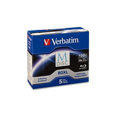 Verbatim M-DISC BD-R XL 100GB 4X (5 unidades)