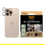 PanzerGlass Protector de Cristal Templado Hoops para Cámara de iPhone 16 Pro / 16 Pro Max, Transparente, Resistente a Golpes y Rayones, Incluye Kit de Limpieza, 1 Unidad