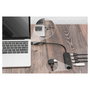 Digitus Hub USB 3.0 4 Puertos Slim con Adaptador USB-C