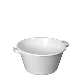 OVIPLAS Barreño bajo 12 litros de polipropileno, 350 mm diámetro x 190 mm alto, modelo Barreño