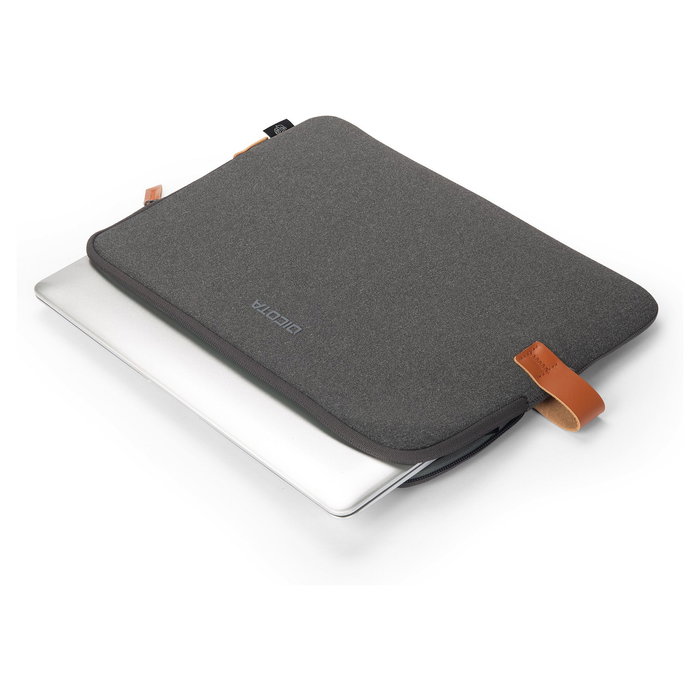 Dicota Skin Urban 16 Funda Neopreno para Portátil 16 Pulgadas Antracita Hecha de Poliéster Reciclado 255 g D31771-RPET