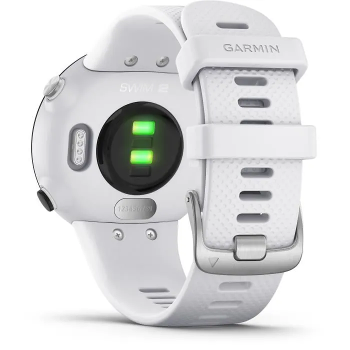 GARMIN Swim 2 - Reloj inteligente de natación - Blanco GARMIN Swim 2 - Reloj inteligente de natación - Blanco