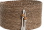 DKD Home Decor Set de 3 Cestas de Fibra Natural 30x30x15 cm