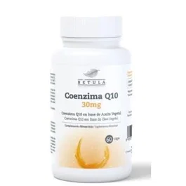BETULA Coenzima Q10 30Mg 60 Cápsulas Aceite Vegetal Óptima Absorción