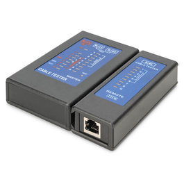 Digitus DN-14001-2 Comprobador de cables de red RJ45 con PoE