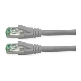 ROLINE RM Patchkabel Cat.6A S/FTP 21.45.3209, Gris, 20 m, Cable de Red Ethernet RJ-45 a RJ-45, 10GBase-T, 10 Gigabit Ethernet