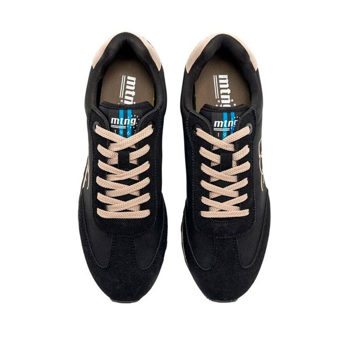 Zapatillas Casual Hombre Mustang Porlandos Negro 40