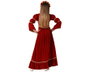 Disfraz Reina Medieval Rojo Niña 3-4 Años Vestido y Diadema