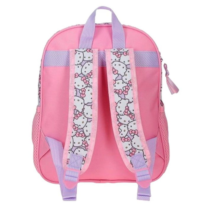 Mochila Escolar Hello Kitty My Favourite Bow Rosa