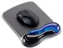 Kensington Alfombrilla para Ratón Duo Gel con Reposamuñecas Ventilado Negro/Azul 240x182x25 mm