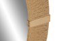 DKD Home Decor Espejo de Ratán y MDF Natural 90x90 cm