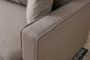 Atelier Del Sofa Sofá-Cama 3 Plazas Crema 210cm