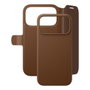 PanzerGlass CARE Tango 2-in-1 Wallet Case Braun m. MagSafe para iPhone 17 Pro Max