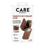 PanzerGlass CARE Tango 2-in-1 Wallet Case Braun m. MagSafe para iPhone 17 Pro Max