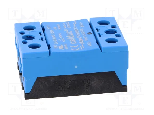 CELDUC Relé de semiconductor monofásico SO8 125A 24-510VAC