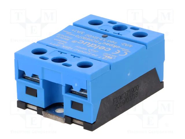 CELDUC Relé de semiconductor monofásico SO8 125A 24-510VAC