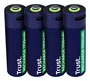 Trust Pack de 4 pilas AA recargables 25631 con carga USB-C
