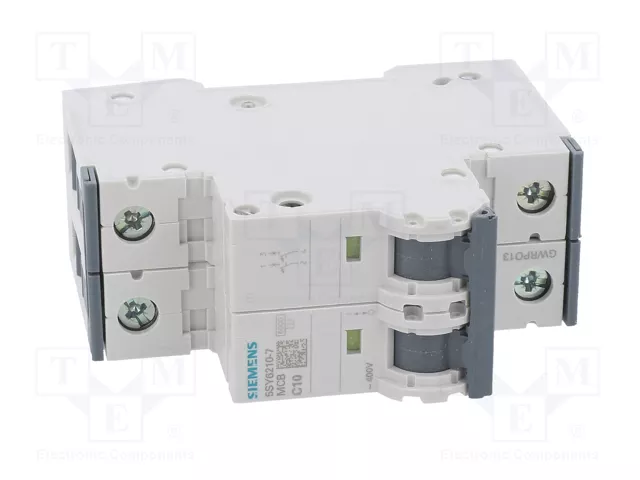 SIEMENS 5SY6210-7 Interruptor magnetotérmico 10A 2 polos 6kA